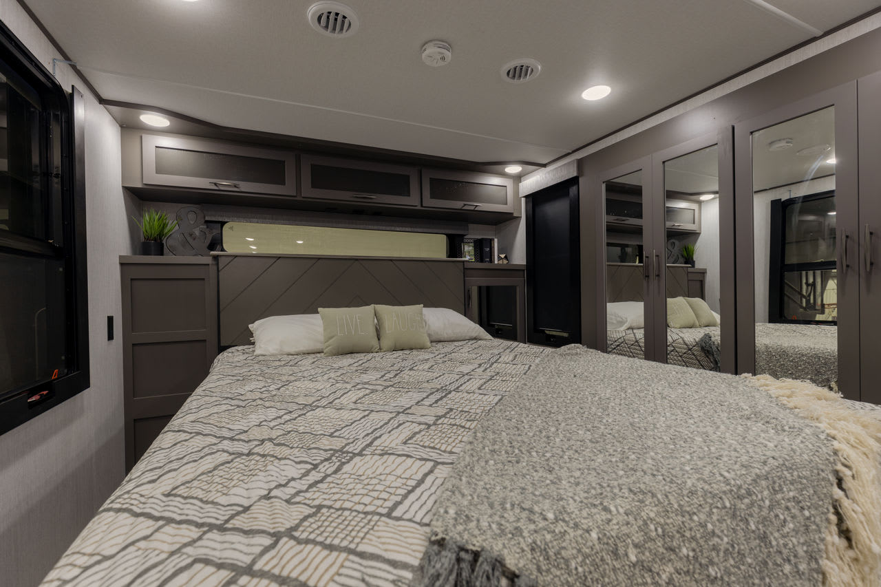 Class B vans with rear bedroom